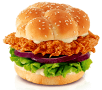 Crispy Fried Chicken Burger